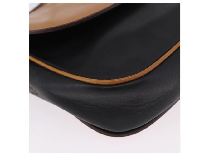 Céline CELINE Shoulder Bag Leather Black Gold - vista 14