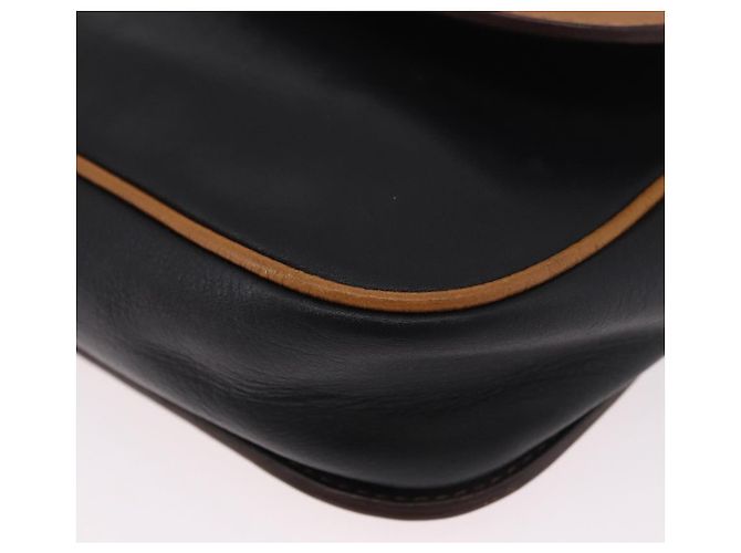 Céline CELINE Shoulder Bag Leather Black Gold - vista 15