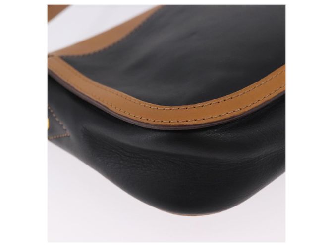Céline CELINE Shoulder Bag Leather Black Gold - vista 16
