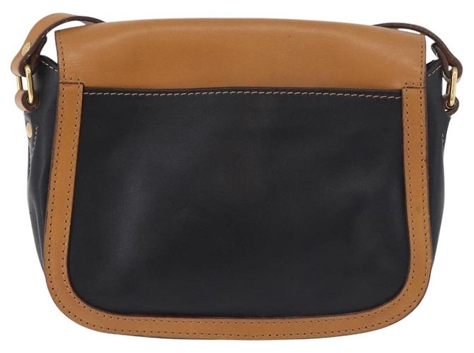 Céline CELINE Shoulder Bag Leather Black Gold - vista 2