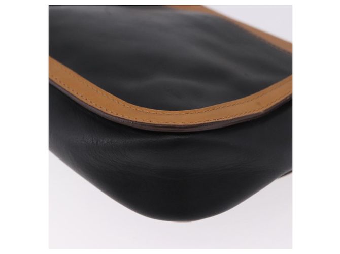 Céline CELINE Shoulder Bag Leather Black Gold - vista 9