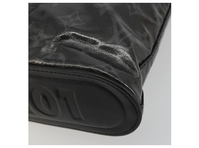 LOUIS VUITTON Monogram Eclipse Glaze Pochette Cosmos Black M63373 - vista 15