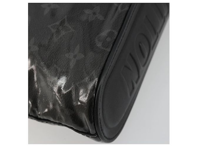 LOUIS VUITTON Monogram Eclipse Glaze Pochette Cosmos Black M63373 - vista 16