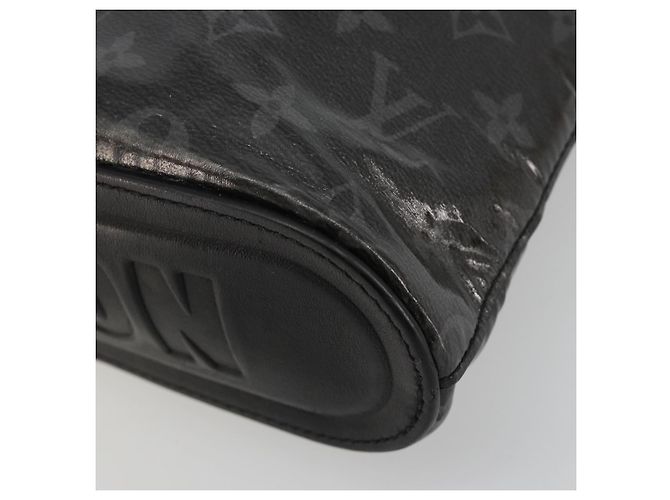 LOUIS VUITTON Monogram Eclipse Glaze Pochette Cosmos Black M63373 - vista 7
