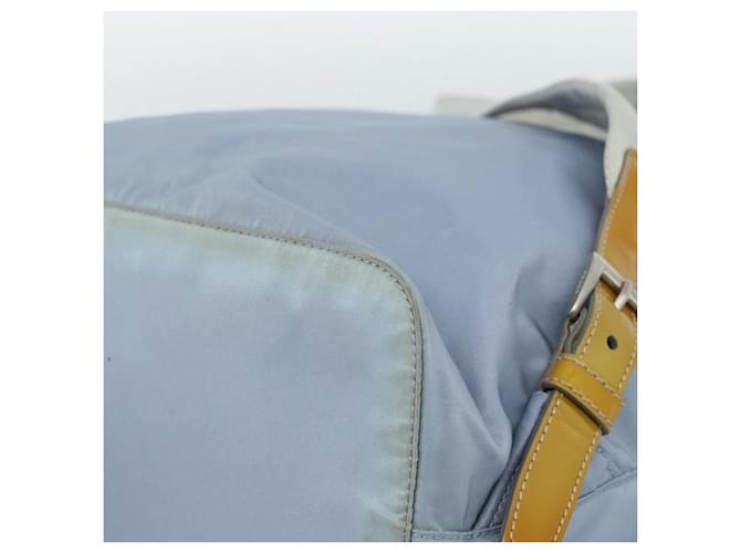 PRADA Rucksack Nylon Hellblau Silber - Ansicht 17