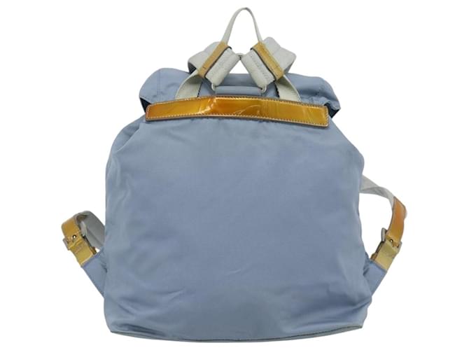 PRADA Rucksack Nylon Hellblau Silber - Ansicht 2