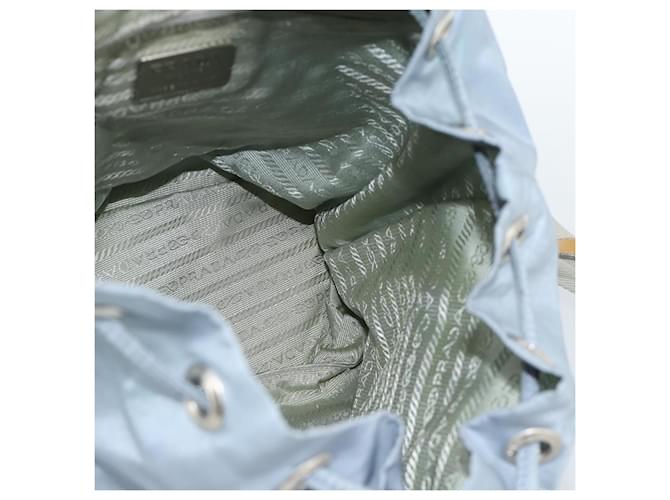 PRADA Rucksack Nylon Hellblau Silber - Ansicht 22