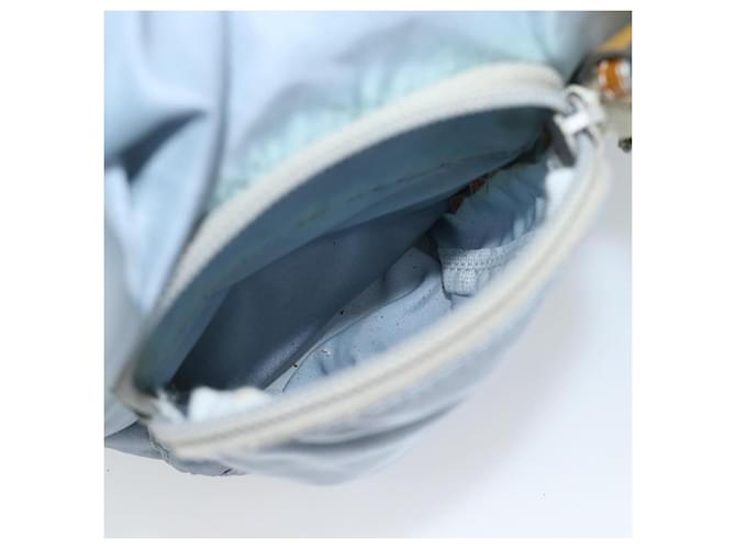 PRADA Rucksack Nylon Hellblau Silber - Ansicht 26