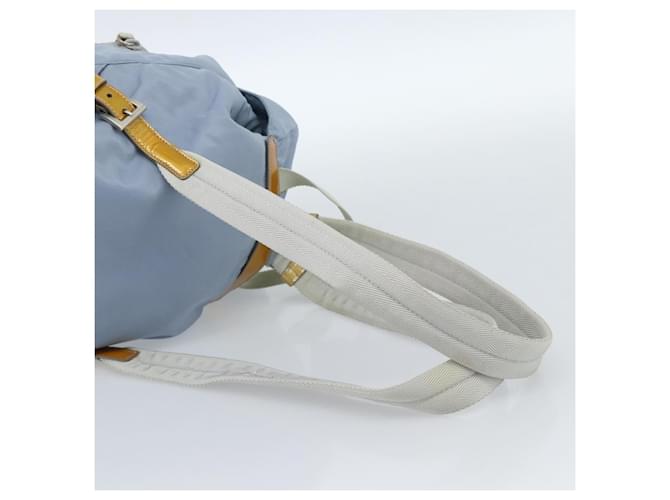 PRADA Rucksack Nylon Hellblau Silber - Ansicht 8