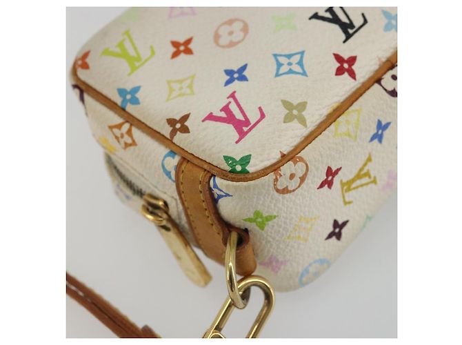 LOUIS VUITTON Monogram Multicolor Trousse Wapity Pouch White M58033 - vista 14