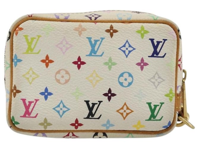 LOUIS VUITTON Monogram Multicolor Trousse Wapity Pouch White M58033 - vista 2