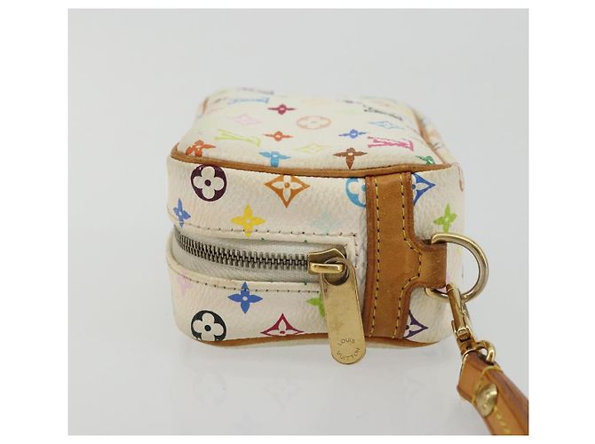 LOUIS VUITTON Monogram Multicolor Trousse Wapity Pouch White M58033 - vista 4