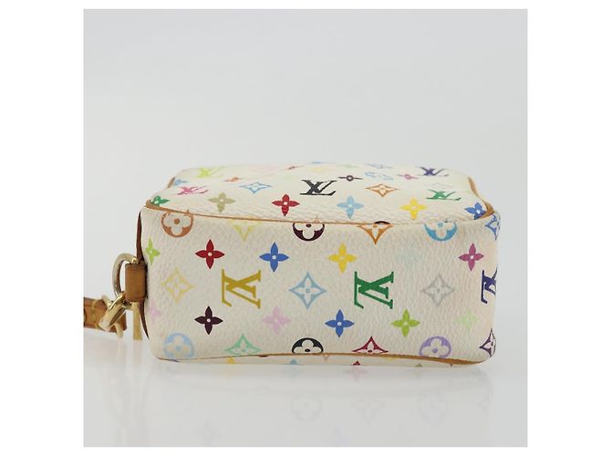 LOUIS VUITTON Monogram Multicolor Trousse Wapity Pouch White M58033 - vista 6