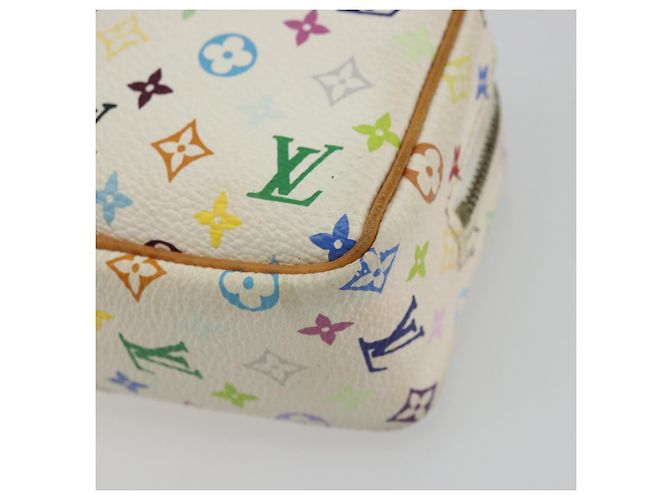 LOUIS VUITTON Monogram Multicolor Trousse Wapity Pouch White M58033 - vista 7