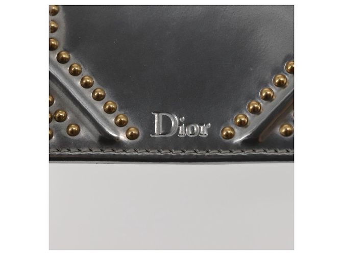 Christian Dior Chain Shoulder Bag Enamel Silver - vista 17