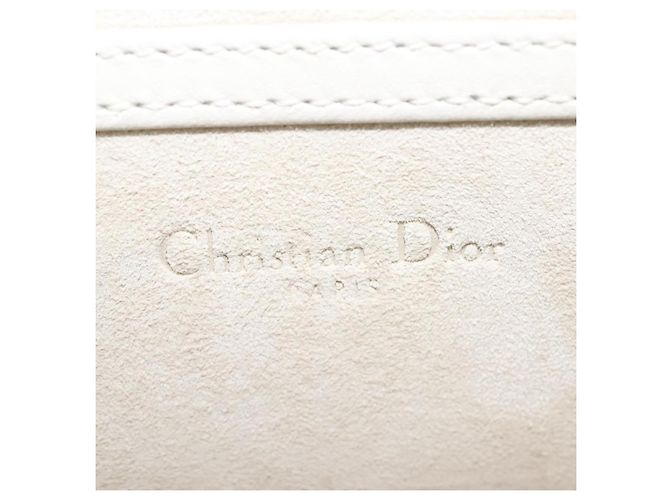 Christian Dior Chain Shoulder Bag Enamel Silver - vista 19