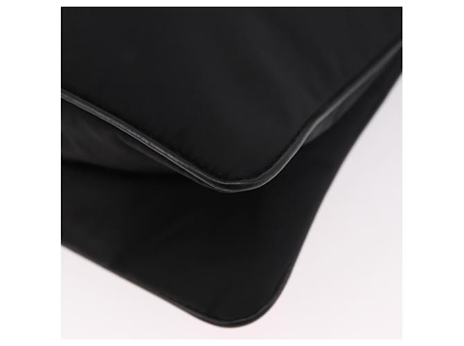 PRADA Shoulder Bag Nylon Black Gold - vista 14