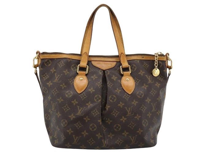 LOUIS VUITTON Monogram Palermo PM Tote Bag M40145 LV - vista 2