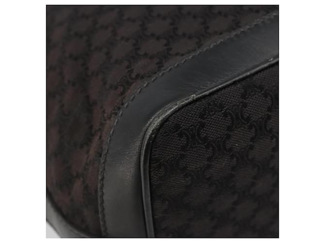 Céline CELINE Macadam Canvas Shoulder Bag Black - vista 13