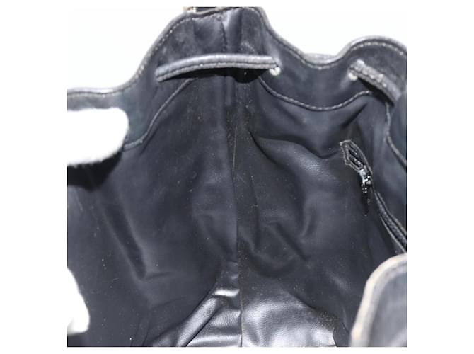 Céline CELINE Macadam Canvas Shoulder Bag Black - vista 19