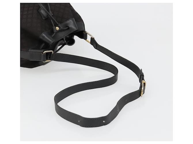 Céline CELINE Macadam Canvas Shoulder Bag Black - vista 7