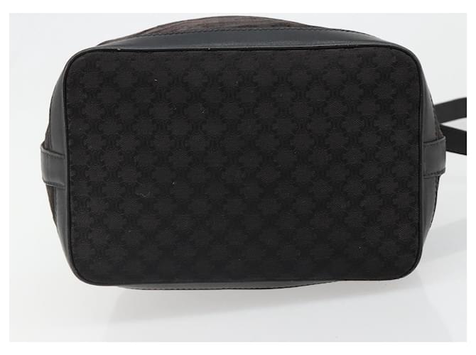 Céline CELINE Macadam Canvas Shoulder Bag Black - vista 9