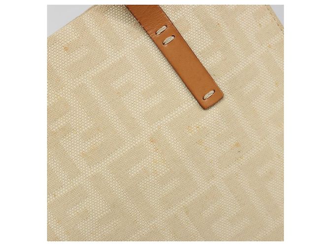 FENDI Zucca Canvas Tote Bag Beige - vista 10