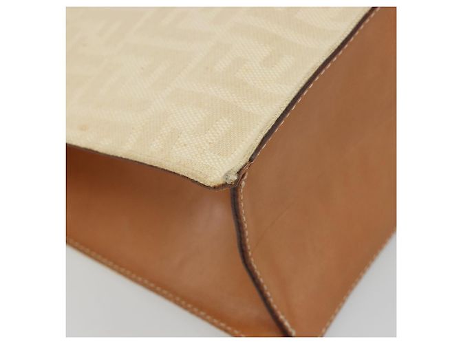 FENDI Zucca Canvas Tote Bag Beige - vista 14