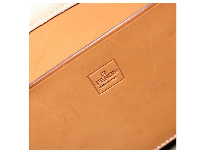 FENDI Zucca Canvas Tote Bag Beige - vista 17