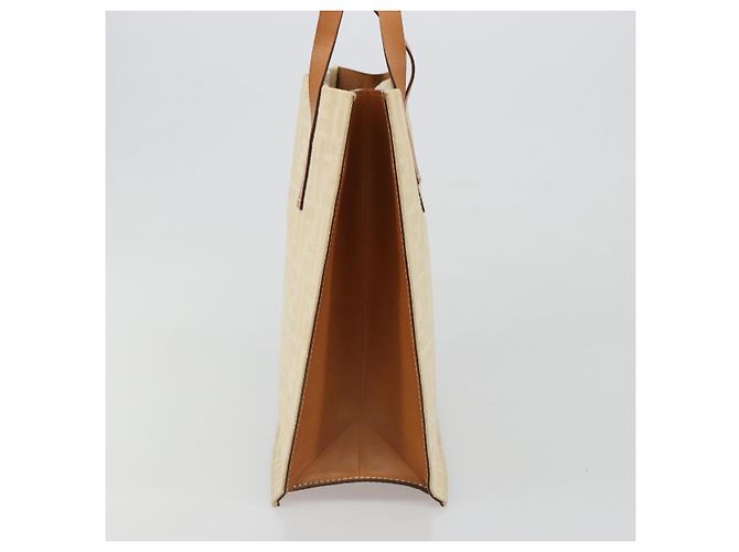 FENDI Zucca Canvas Tote Bag Beige - vista 3