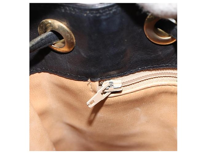 Céline CELINE Purse Shoulder Bag Leather Black Gold - vista 22