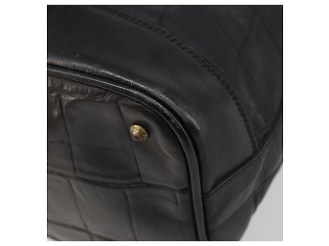 Céline CELINE Purse Shoulder Bag Leather Black Gold - vista 9