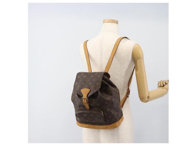 LOUIS VUITTON Monogram Montsouris MM Backpack M51136 LV - vista 24
