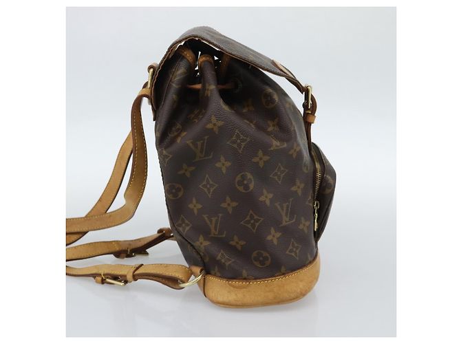 LOUIS VUITTON Monogram Montsouris MM Backpack M51136 LV - vista 3