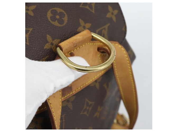 LOUIS VUITTON Monogram Montsouris MM Backpack M51136 LV - vista 7