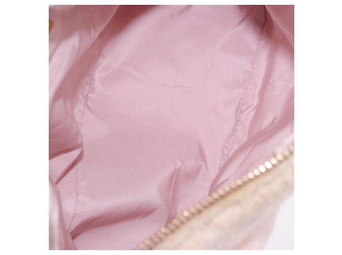 Miu Miu Hand Pouch Pile Pink Gold - vista 12