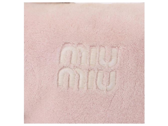 Miu Miu Hand Pouch Pile Pink Gold - vista 17