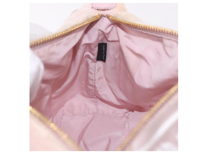 Miu Miu Hand Pouch Pile Pink Gold - vista 19