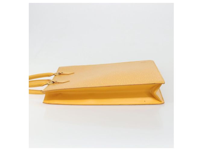 LOUIS VUITTON Epi Sac Plat Hand Bag Yellow M52079 LV - vista 4