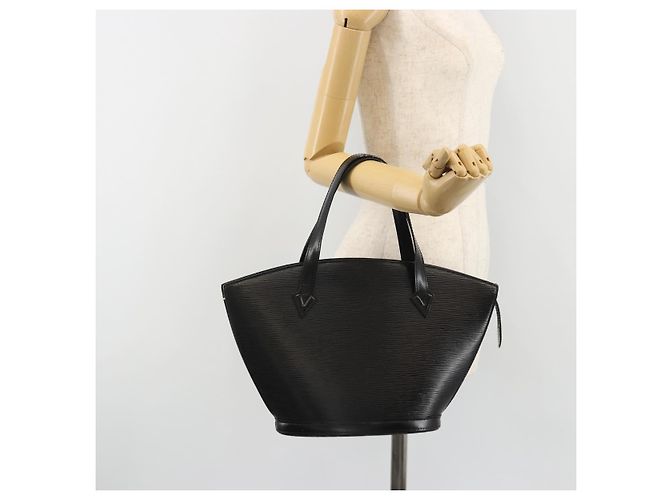 LOUIS VUITTON Epi Saint Jacques Shopping Shoulder Bag Black M52272 - vista 21