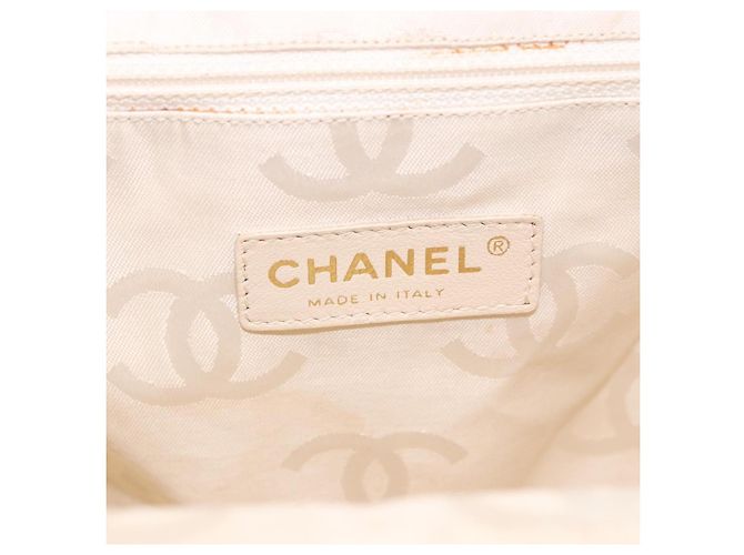 CHANEL Hand Bag Canvas Pink Gold CC - vista 18