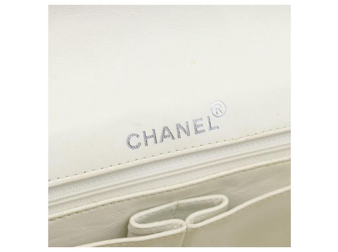 CHANEL Matelasse Chain Shoulder Bag Canvas Pink Silver CC - vista 19