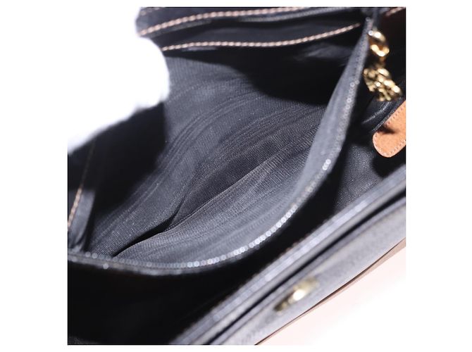 GUCCI Shoulder Bag Leather Black Gold - vista 22