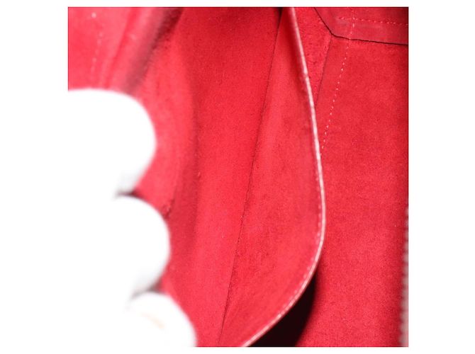 Céline CELINE Belt Bag Micro Hand Bag Leather 2way Red Silver - vista 22