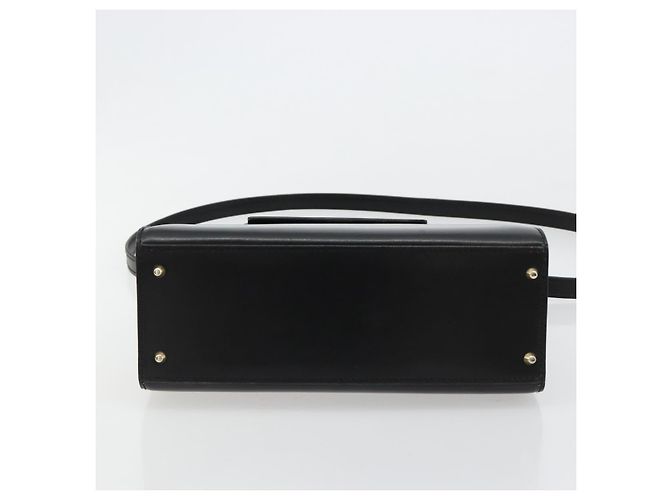 Céline CELINE Hand Bag Leather 2way Black Gold - vista 5