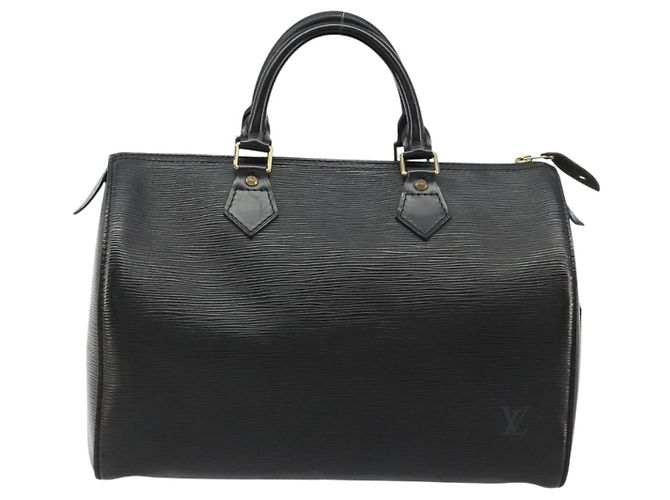 LOUIS VUITTON Epi Speedy 30 Hand Bag Noir Black M43002 LV - vista 13