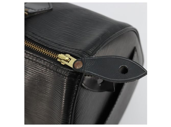 LOUIS VUITTON Epi Speedy 30 Hand Bag Noir Black M43002 LV - vista 18