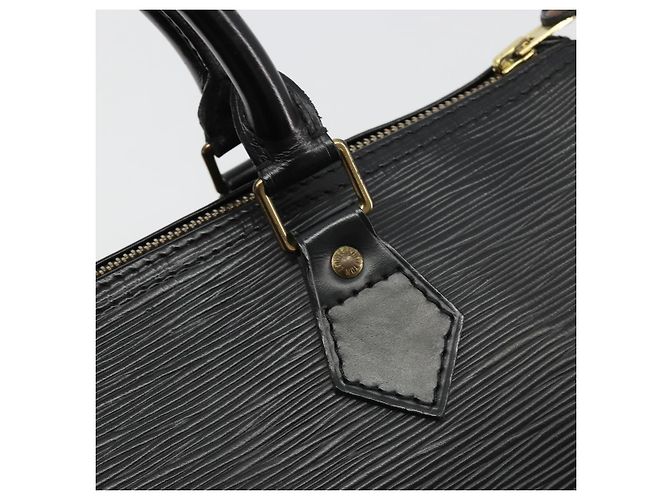 LOUIS VUITTON Epi Speedy 30 Hand Bag Noir Black M43002 LV - vista 19