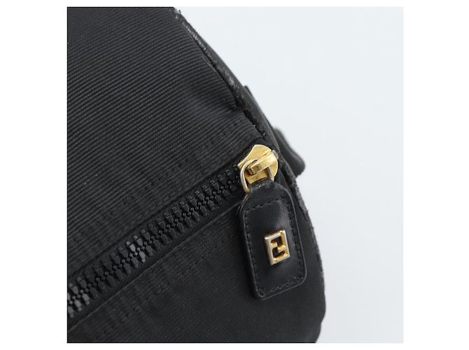 FENDI Hand Bag Canvas 2way Black Gold - vista 16
