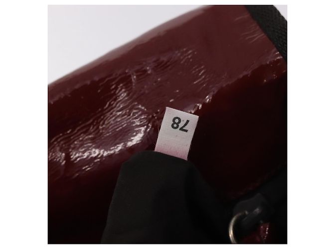 Miu Miu Shoulder Bag Leather Red - vista 12